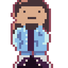 Team member personalized pixel animated avatar 7